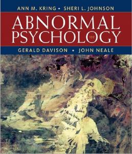 Abnormal Psychology Twelfth Edition