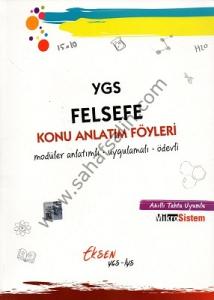 Eksen Yayıncılık YGS Felsefe Konu Anlatım Föyleri Eksen Yayıncılık YGS Felsefe Konu Anlatım Föyleri