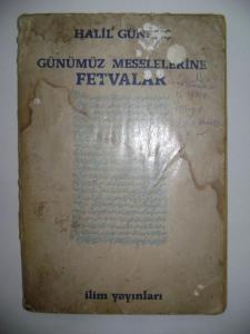 Günümüz Meselelerine Fetvalar Günümüz Meselelerine Fetvalar