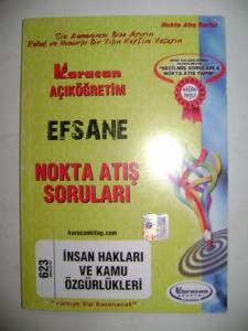 İnsan Hakları ve Kamu Özgürlükleri 623 Kodlu Kitap Efsane Nokta Atış Soruları