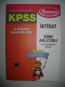 KPSS İKTİSAT KONU ANLATIMLI SORU ÇÖZÜMLÜ KİTAP