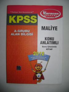KPSS MALİYE KONU ANLATIMLI SORU ÇÖZÜMLÜ KİTAP