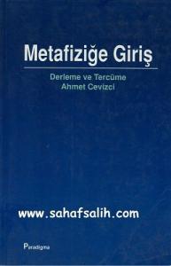 Metafiziğe Giriş Metafiziğe Giriş