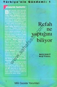 Refah Ne Yaptığını Biliyor Refah Ne Yaptığını Biliyor