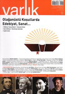 Varlık Aylık Edebiyat ve Kültür Dergisi Eylül 2016