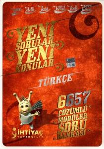 KPSS Türkçe 6657 Çözümlü Modüler Soru Bankası