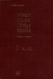 Misalli Büyük Türkçe Sözlük 1. Cilt / Ciltli Kitap