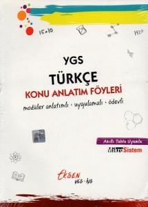 Eksen Yayınları YGS Türkçe Konu Anlatım Föyleri Eksen Yayınları YGS Türkçe Konu Anlatım Föyleri