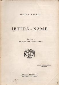 İbtida Name - 1976 Baskı