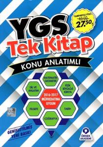 YGS Tek Kitap Konu Anlatımlı Örnek Akademi