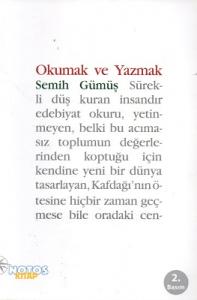 Okumak ve Yazmak Okumak ve Yazmak