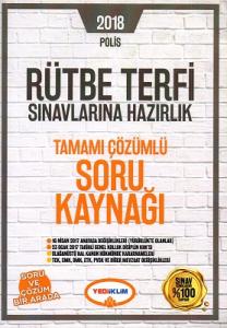 2018 Polis Rütbe Terfi Sınavlarına Hazırlık Tamamı Çözümlü Soru Kaynağı