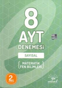 AYT Sayısal 8 Deneme Matematik Fen Bilimleri 2. Oturum Endemik Yayınları