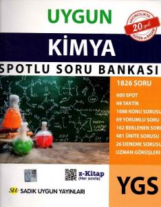 YGS Uygun Kimya Spotlu Soru Bankası Sadık Uygun Yayınları