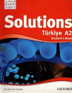 Solitions Türkiye A2 Student's Book Solitions Türkiye A2 Student's Book