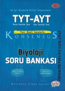 TYT-AYT Konsensüs Biyoloji Soru Bankası Editör Yayınevi