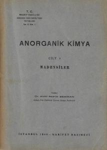 Anorganik Kimya Madensiler - Yarı Madenler ve Madenler 1-2 Cilt Takım Kitap 1944 - 1945 Baskı - İkinci El Kitap Anorganik Kimya Madensiler - Yarı Madenler ve Madenler 1-2 Cilt Takım Kitap 1944 - 1945 Baskı - İkinci El Kitap