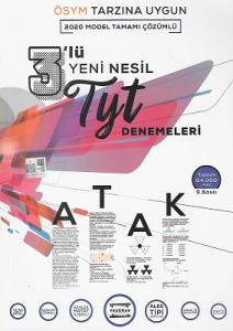 ÖSYM Tipi Yeni Nesil TYT 3 lü Atak Denemeleri Tamamı Çözümlü Fragman Yayınları