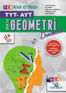 TYT AYT Geometri 30 X 10 Tekrar Ettiren TEK Serisi Denemeleri Yayın Denizi TYT AYT Geometri 30 X 10 Tekrar Ettiren TEK Serisi Denemeleri Yayın Denizi