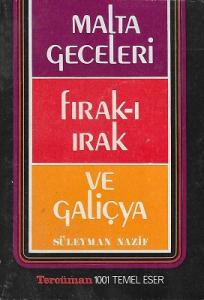 Malta Geceleri Fırak-ı Irak ve Gliçya 1979 Baskı Malta Geceleri Fırak-ı Irak ve Gliçya 1979 Baskı