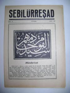 Sebilürreşad Sayı : 327 Cilt : 14 1961 Baskı