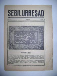 Sebilürreşad Sayı : 328 Cilt : 14 1961 Baskı