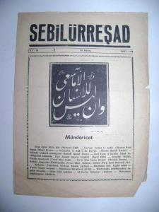 Sebilürreşad Sayı : 329 Cilt : 14 1961 Baskı