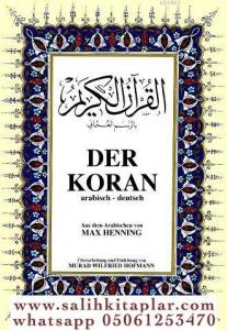 Der Koran Kuranı Kerim ve Almanca Meali Der Koran Kuranı Kerim ve Almanca Meali