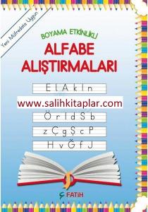 Boyama Etkinlikli Alfabe Alıştırmaları Boyama Etkinlikli Alfabe Alıştırmaları