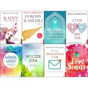 Bülent Gardiyanoğlu 8 Kitap (Gönül Gözü-Mucize Şifa-Dört Sınav) Bülent Gardiyanoğlu 8 Kitap (Gönül Gözü-Mucize Şifa-Dört Sınav)