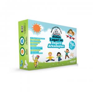 Robot Lagari ve Değerli Arkadaşları Okul Öncesi Eğitim Seti 48 Yaş ve Üzeri Robot Lagari ve Değerli Arkadaşları Okul Öncesi Eğitim Seti 48 Yaş ve Üzeri