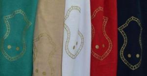 Nalini Şerif Baskılı Şal - Peygamber Efendimiz S.a.S Ayak İzi Baskılı Şal