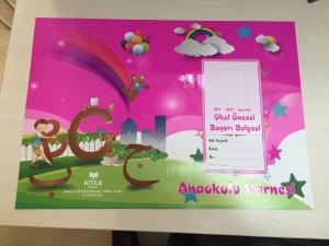 Okul Öncesi Başarı Belgesi - Anaokulu Karnesi