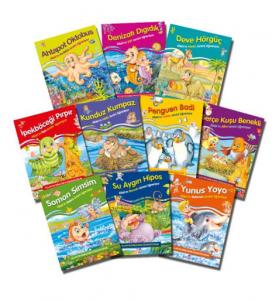 Allahın İsimlerini Öğreniyorum 10 Kitap Set