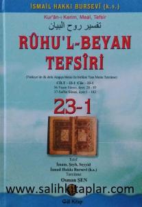 Ruhul Beyan Tefsiri 23-1. Cilt