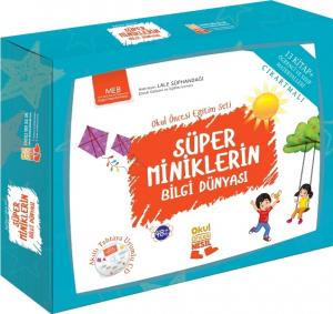 Süper Miniklerin Bilgi Dünyası 13 Kitap + Öğrenci ve Sınıf materyalleri | Okul Öncesi Eğitim Seti Süper Miniklerin Bilgi Dünyası 13 Kitap + Öğrenci ve Sınıf materyalleri | Okul Öncesi Eğitim Seti