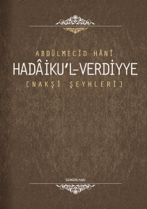 Hadaikul Verdiyye -  Nakşibendilerin Gül Bahçeleri Hadaikul Verdiyye -  Nakşibendilerin Gül Bahçeleri