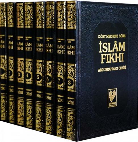 Dört Mezhebe Göre İslam Fıkhı 8 Cilt Takım - 3. hamur kâğıt ve 1. hamu