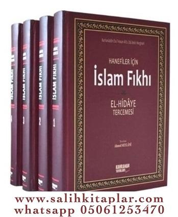 İslam Fıkhı El Hidaye Tercemesi 4 Cilt Takım Burhanüddin Ali Bin Ebi B