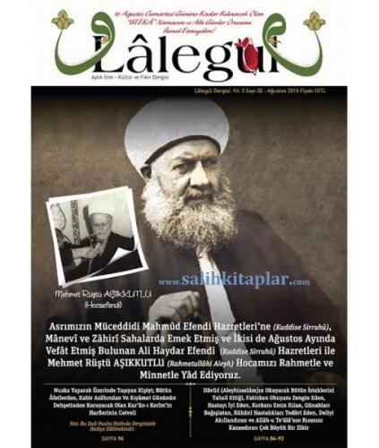 Lalegül Dergisi | Ağustos 2015 Ahmet Mahmut Ünlü