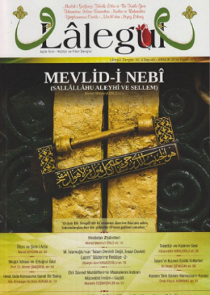 Lalegül Dergisi | Aralık 2014 Ahmet Mahmut Ünlü