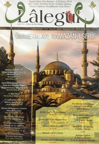 Lalegül Dergisi | Mayıs 2016 Ahmet Mahmut Ünlü