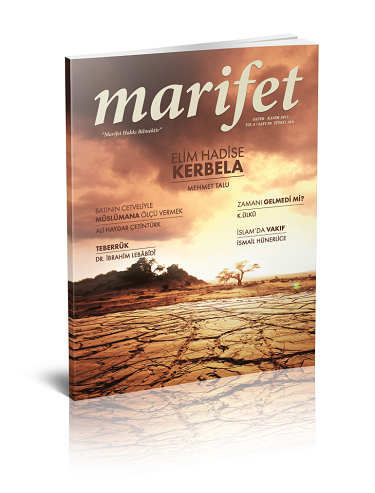 Marifet Dergisi | Kasım 2015 Muhammed Keskin
