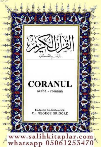 Coranul ; Kuranı Kerim ve Romence Meali İlmi Heyet
