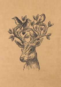 Salon Edebiyat Küçük Kraft Defter-08