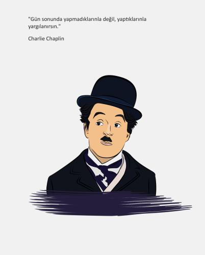Charlie Chaplin (Salon Edebiyat ciltli defter)