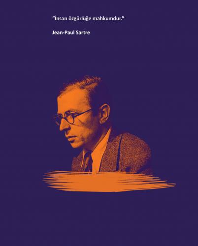 Jean-Paul Sartre (Salon Edebiyat ciltli defter) %35 indirimli