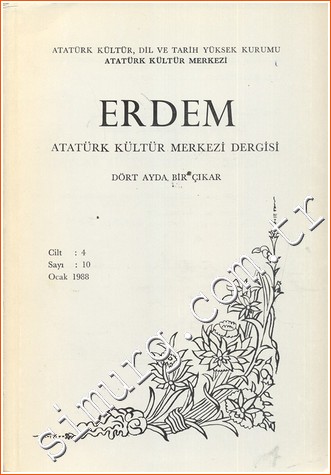 Erdem Dergisi 4 Sayı 10 Ocak