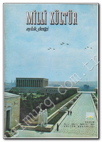 Milli Kültür Aylık Dergi Cilt: 1, Sayı: 11, Kasım 1977
