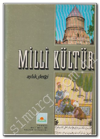 Milli Kültür Aylık Dergi Cilt: 1, Sayı: 7, Temmuz 1977